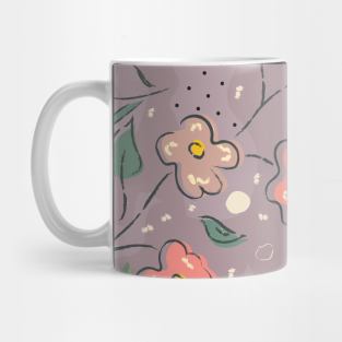 Floral Pattern Mug